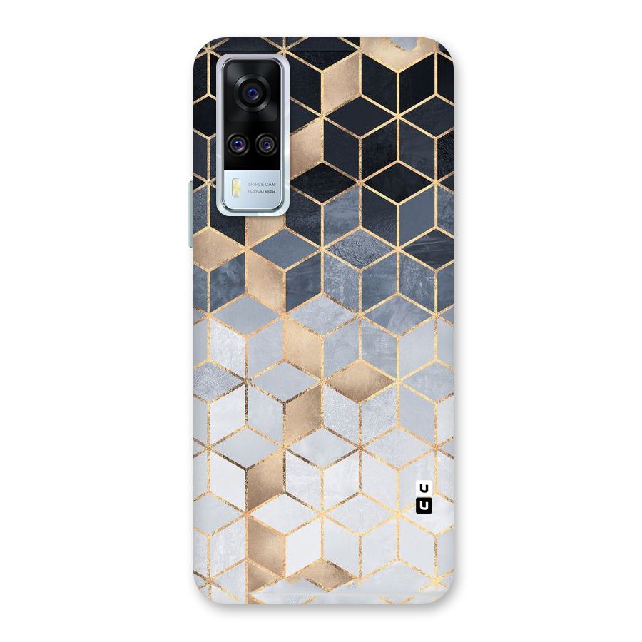 Blues And Golds Back Case for Vivo Y51A