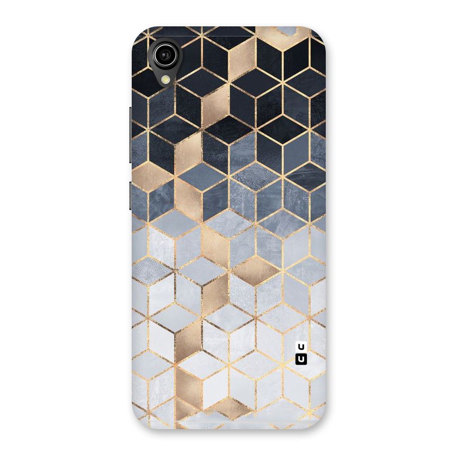 Blues And Golds Back Case for Vivo Y90