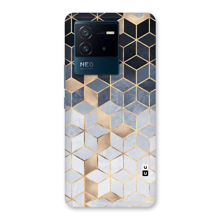 Blues And Golds Back Case for Vivo iQOO Neo 6 5G