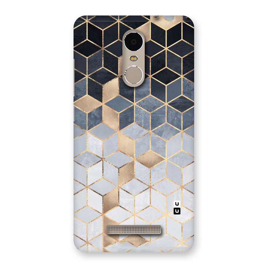 Blues And Golds Back Case for Xiaomi Redmi Note 3