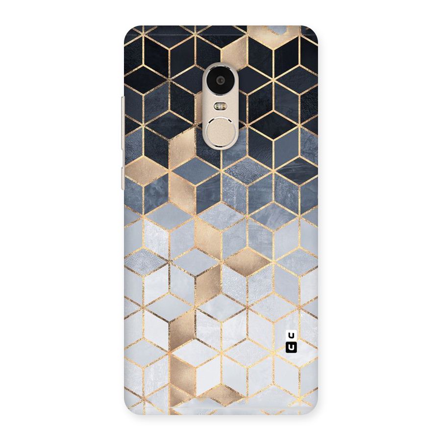 Blues And Golds Back Case for Xiaomi Redmi Note 4