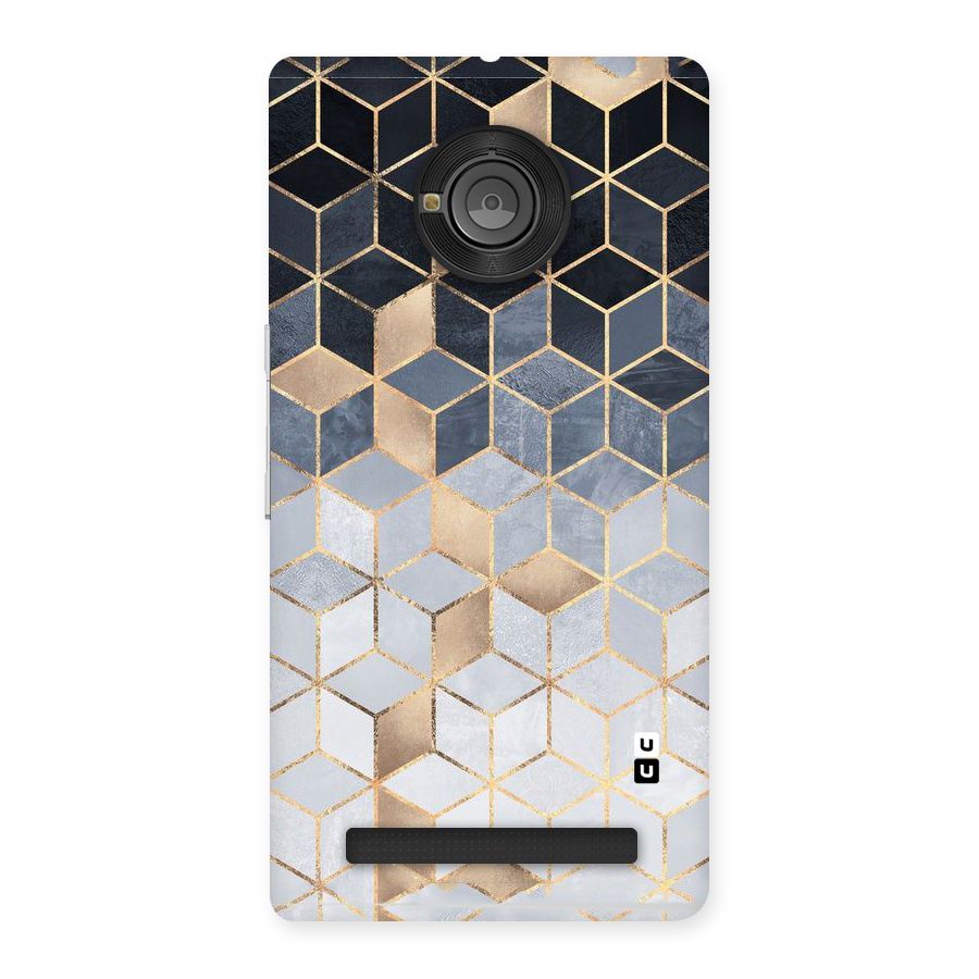 Blues And Golds Back Case for Yu Yunique