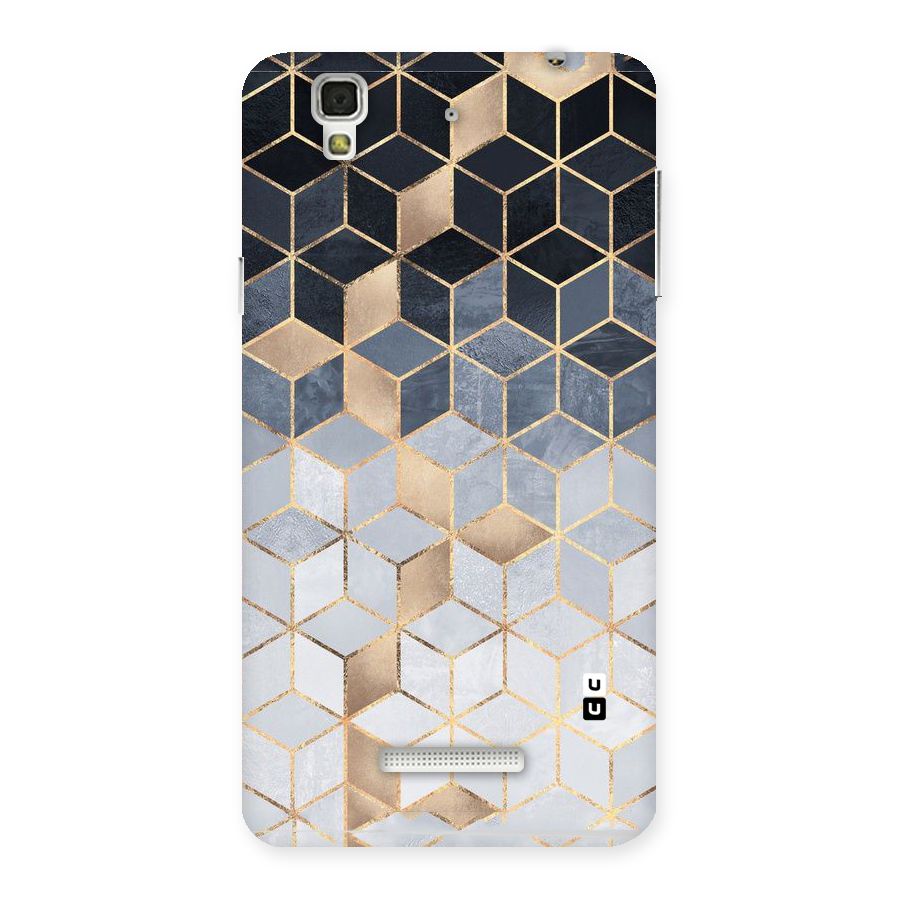 Blues And Golds Back Case for Yu Yureka