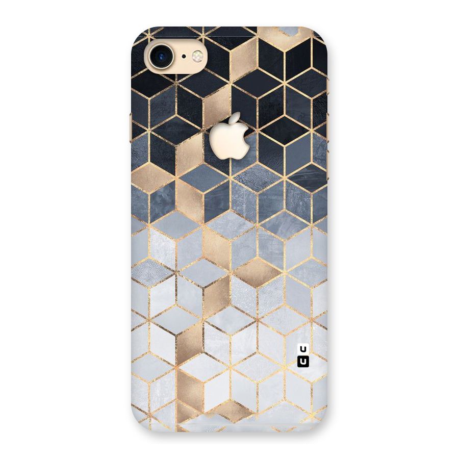 Blues And Golds Back Case for iPhone 7 Apple Cut