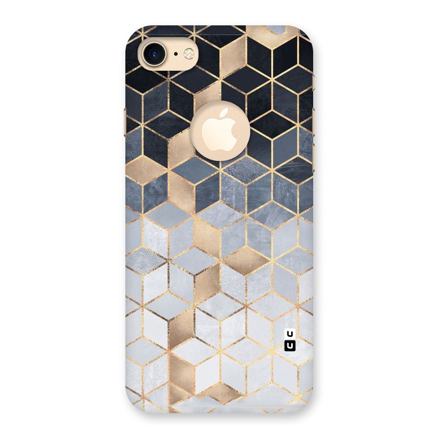 Blues And Golds Back Case for iPhone 7 Logo Cut