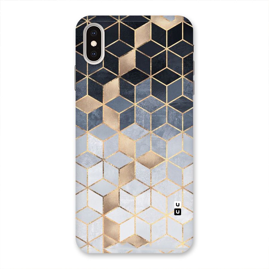 Blues And Golds Back Case for iPhone XS Max
