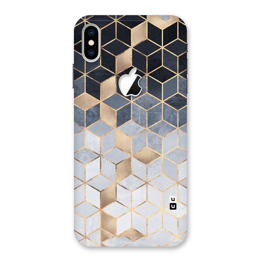 Blues And Golds Back Case for iPhone XS Max Apple Cut
