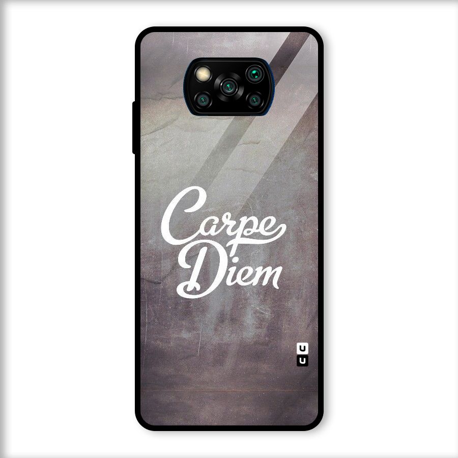 Board Diem Glass Back Case for Poco X3