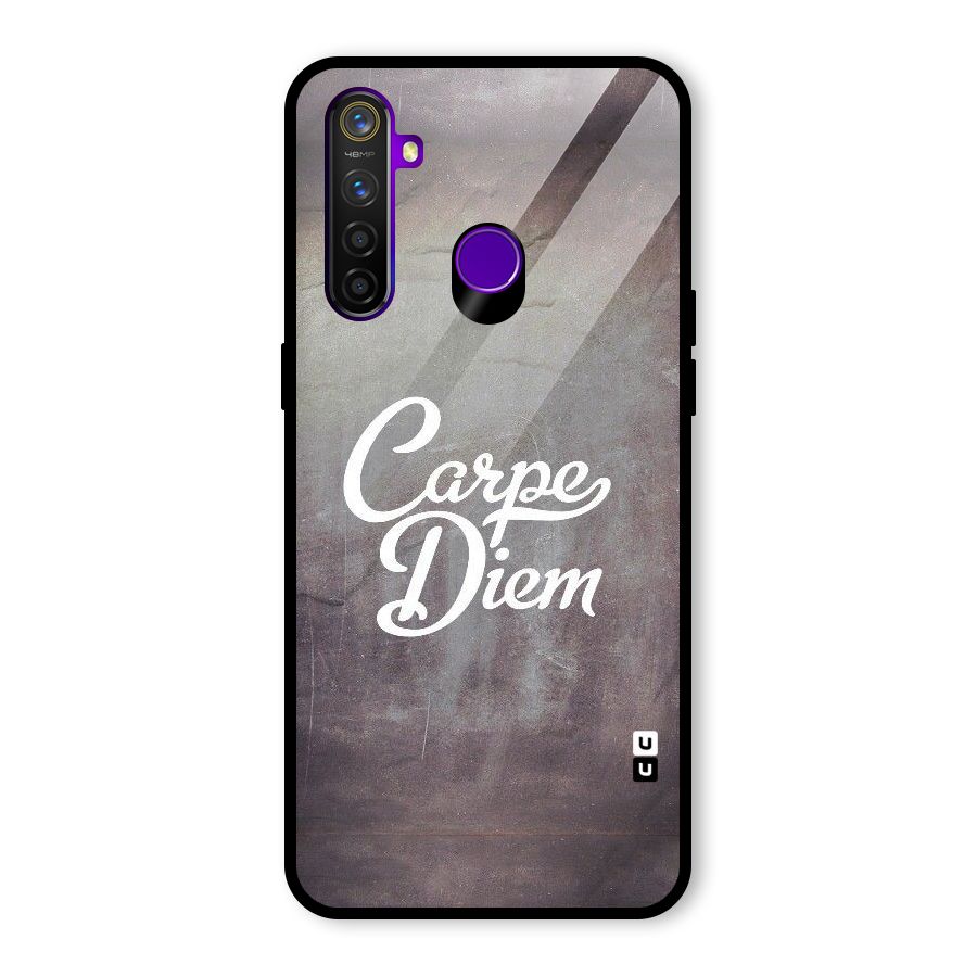 Board Diem Glass Back Case for Realme 5 Pro
