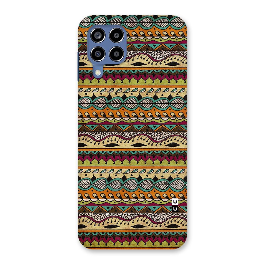Bohemian Style Aztec Art Back Case for Galaxy M53 5G