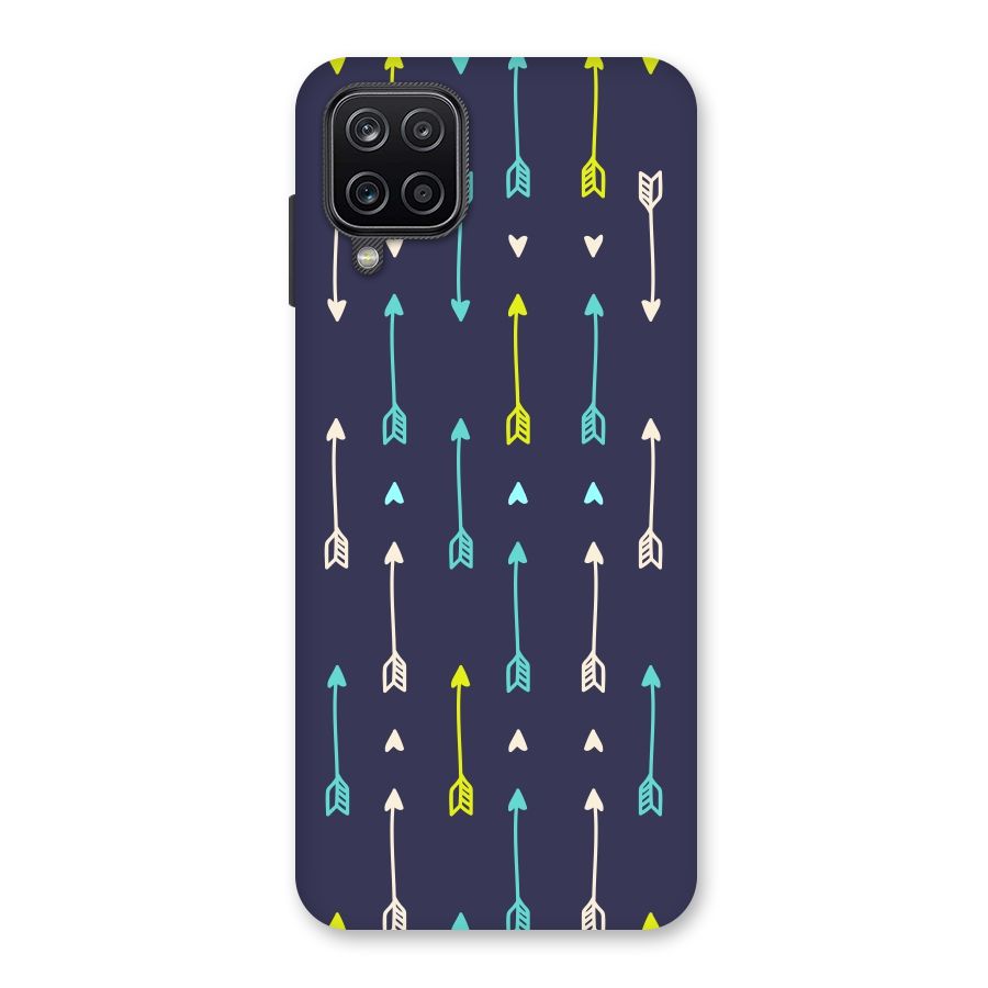 Boho Arrow Pattern Back Case for Galaxy A12