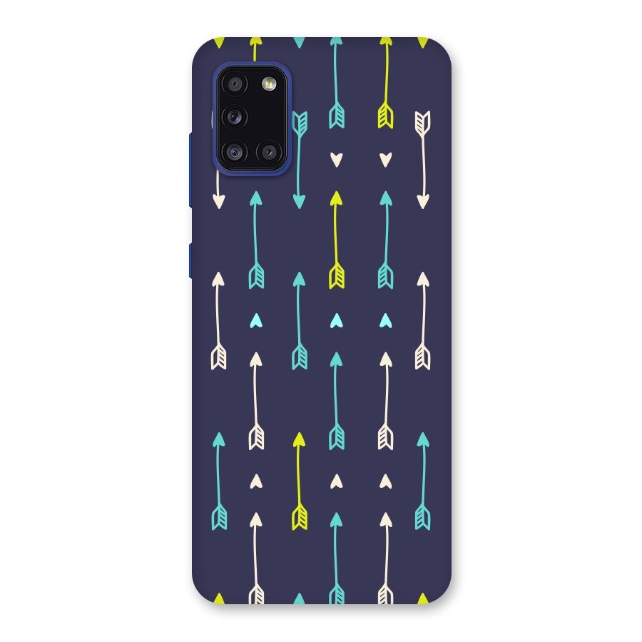 Boho Arrow Pattern Back Case for Galaxy A31