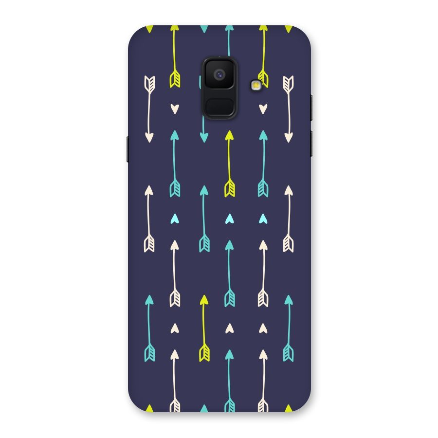 Boho Arrow Pattern Back Case for Galaxy A6 (2018)
