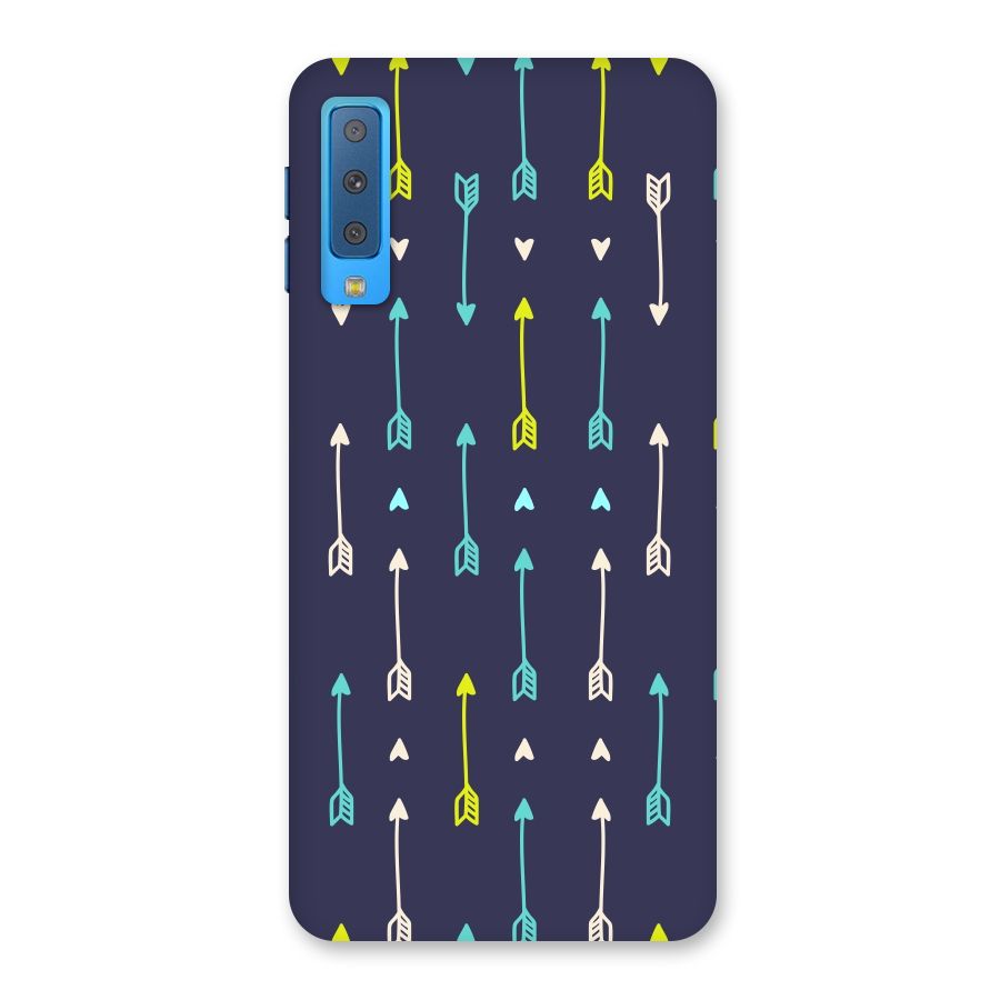 Boho Arrow Pattern Back Case for Galaxy A7 (2018)