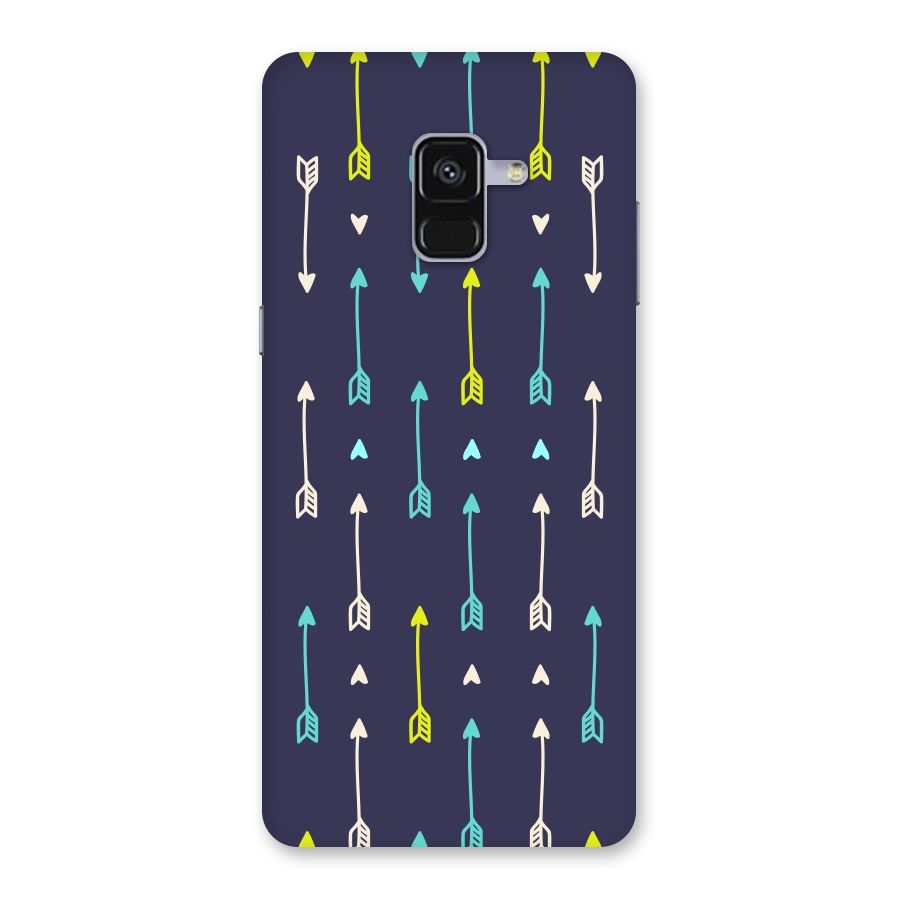 Boho Arrow Pattern Back Case for Galaxy A8 Plus