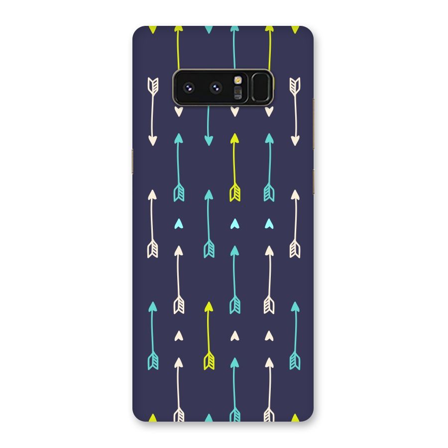 Boho Arrow Pattern Back Case for Galaxy Note 8
