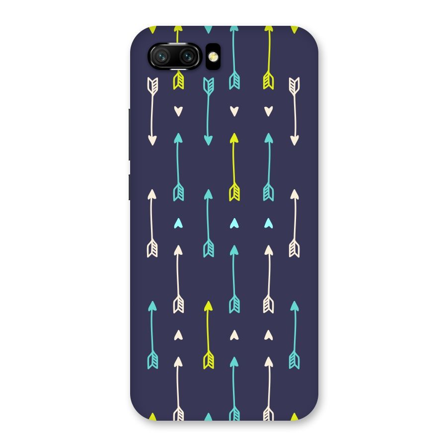 Boho Arrow Pattern Back Case for Honor 10