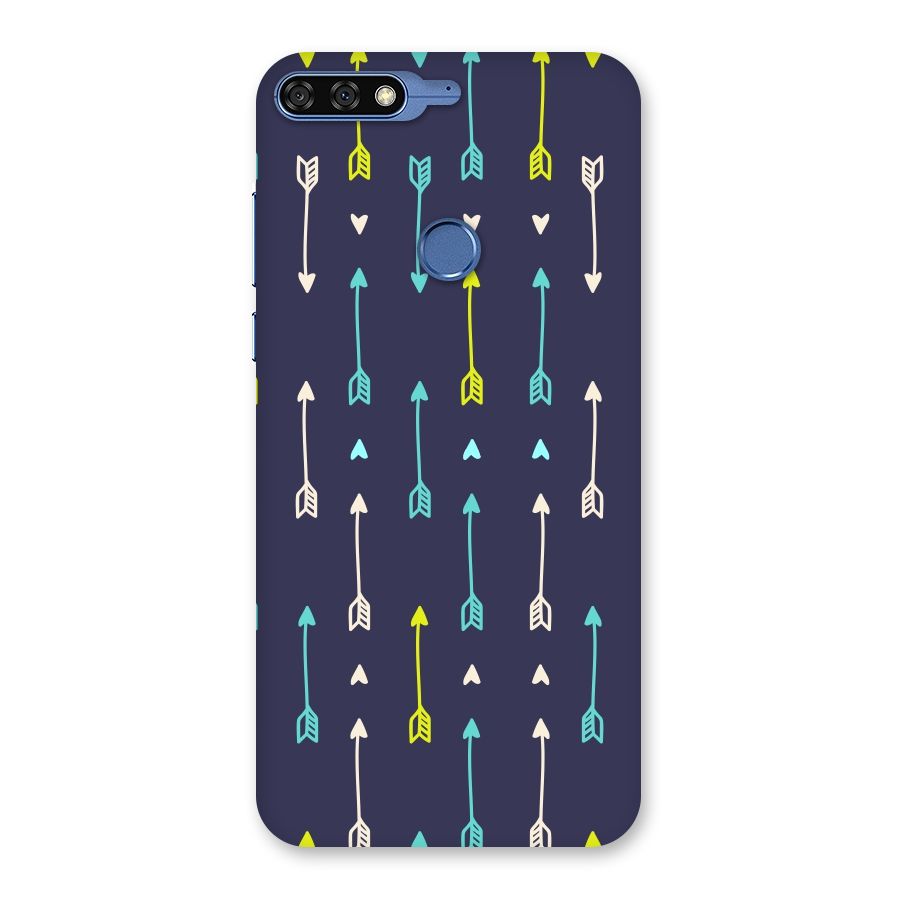 Boho Arrow Pattern Back Case for Honor 7C