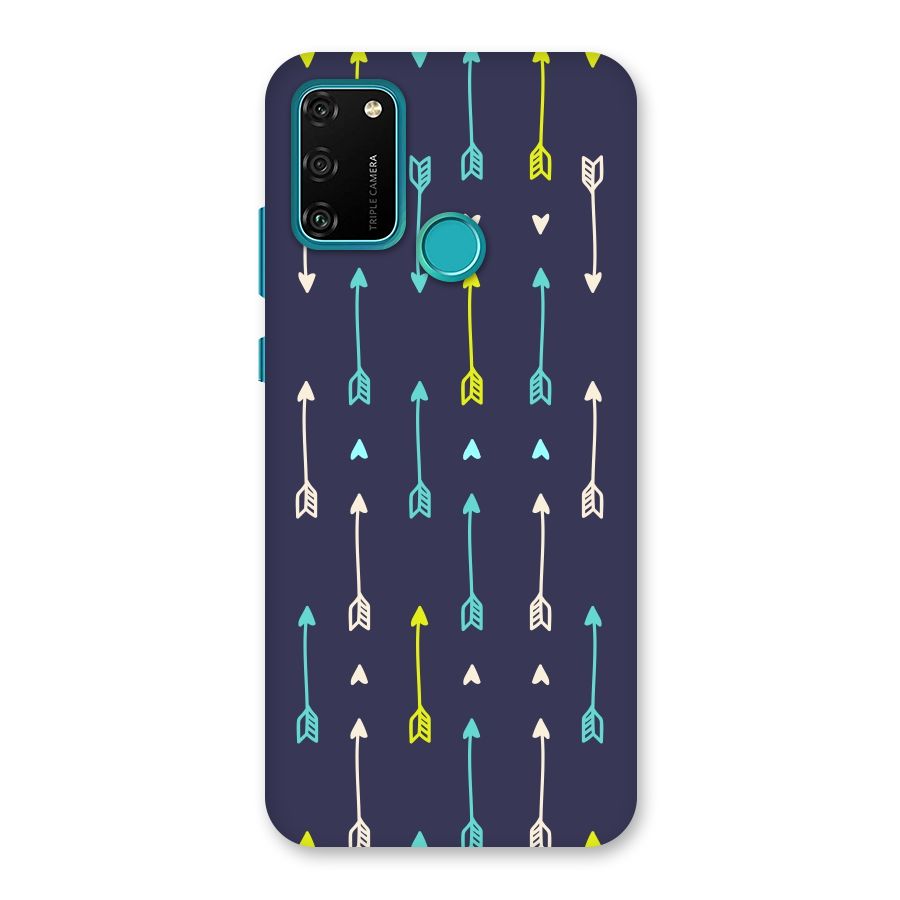 Boho Arrow Pattern Back Case for Honor 9A