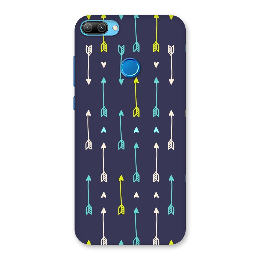 Boho Arrow Pattern Back Case for Honor 9N