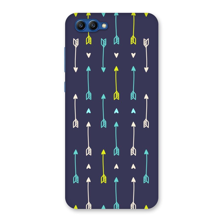 Boho Arrow Pattern Back Case for Honor View 10