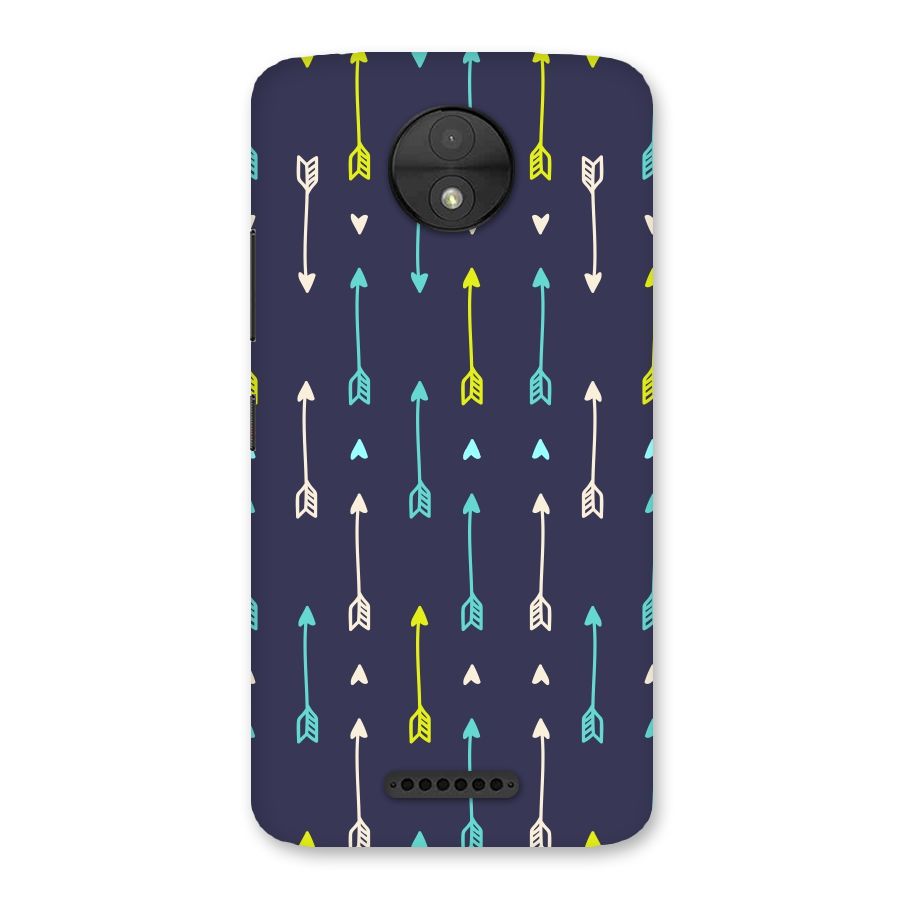 Boho Arrow Pattern Back Case for Moto C