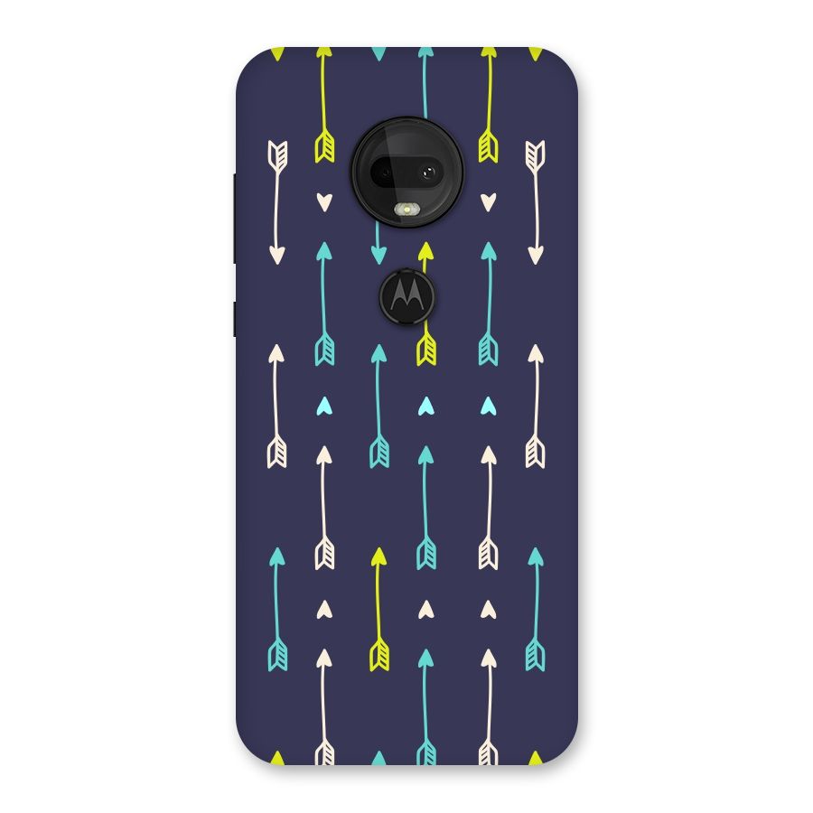 Boho Arrow Pattern Back Case for Moto G7