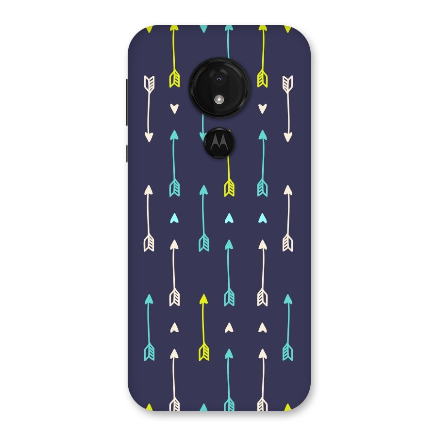 Boho Arrow Pattern Back Case for Moto G7 Power