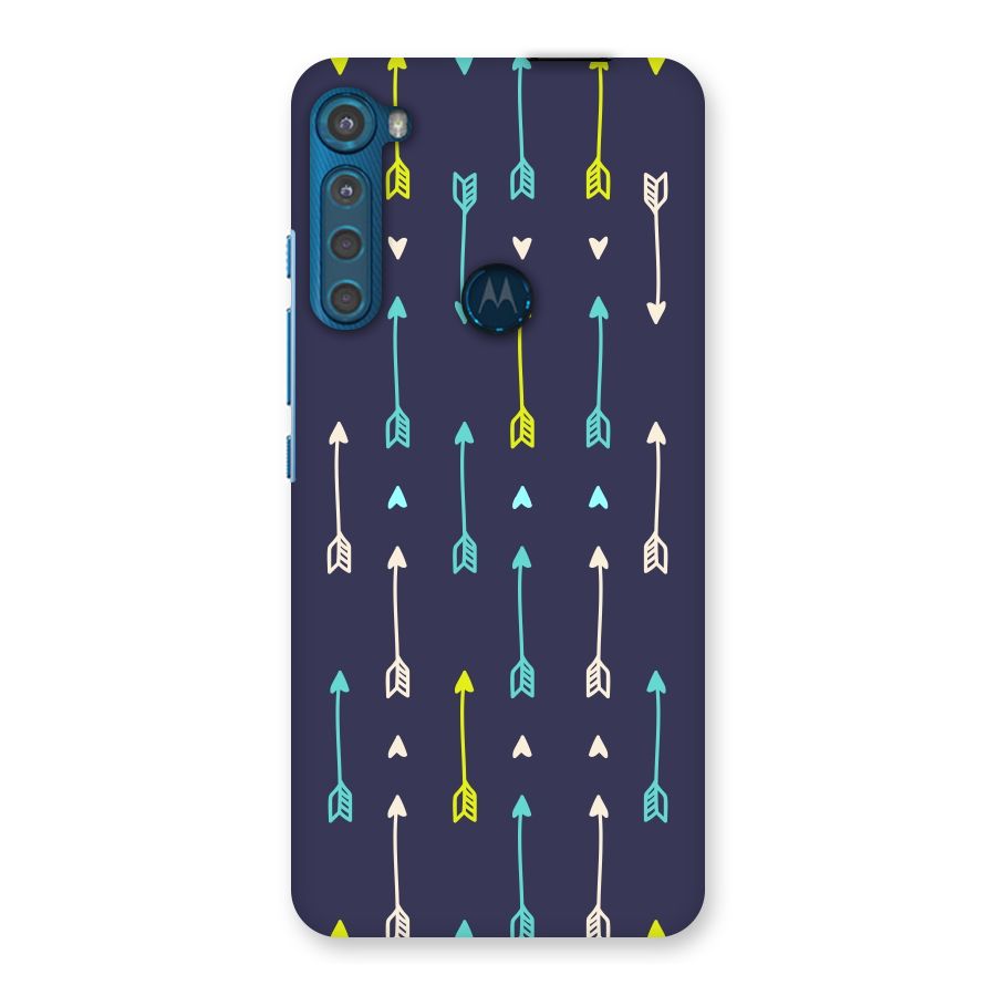 Boho Arrow Pattern Back Case for Motorola One Fusion Plus