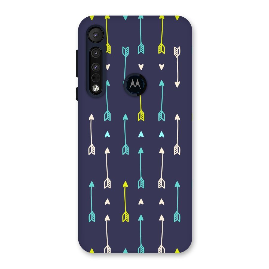 Boho Arrow Pattern Back Case for Motorola One Macro