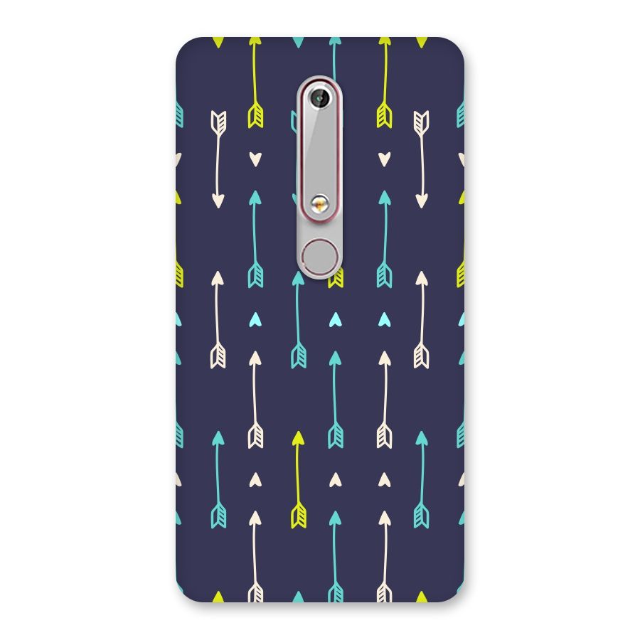 Boho Arrow Pattern Back Case for Nokia 6.1