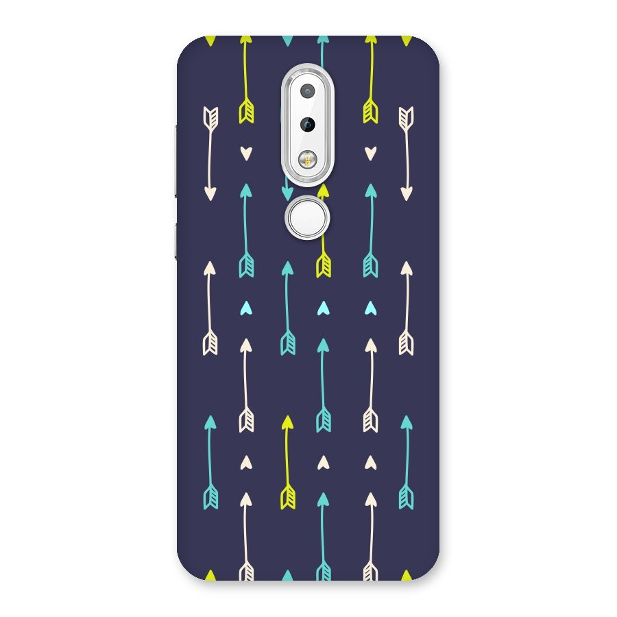 Boho Arrow Pattern Back Case for Nokia 6.1 Plus