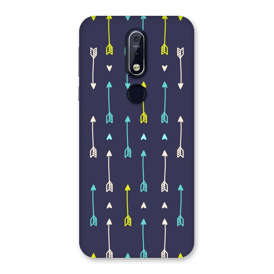 Boho Arrow Pattern Back Case for Nokia 7.1