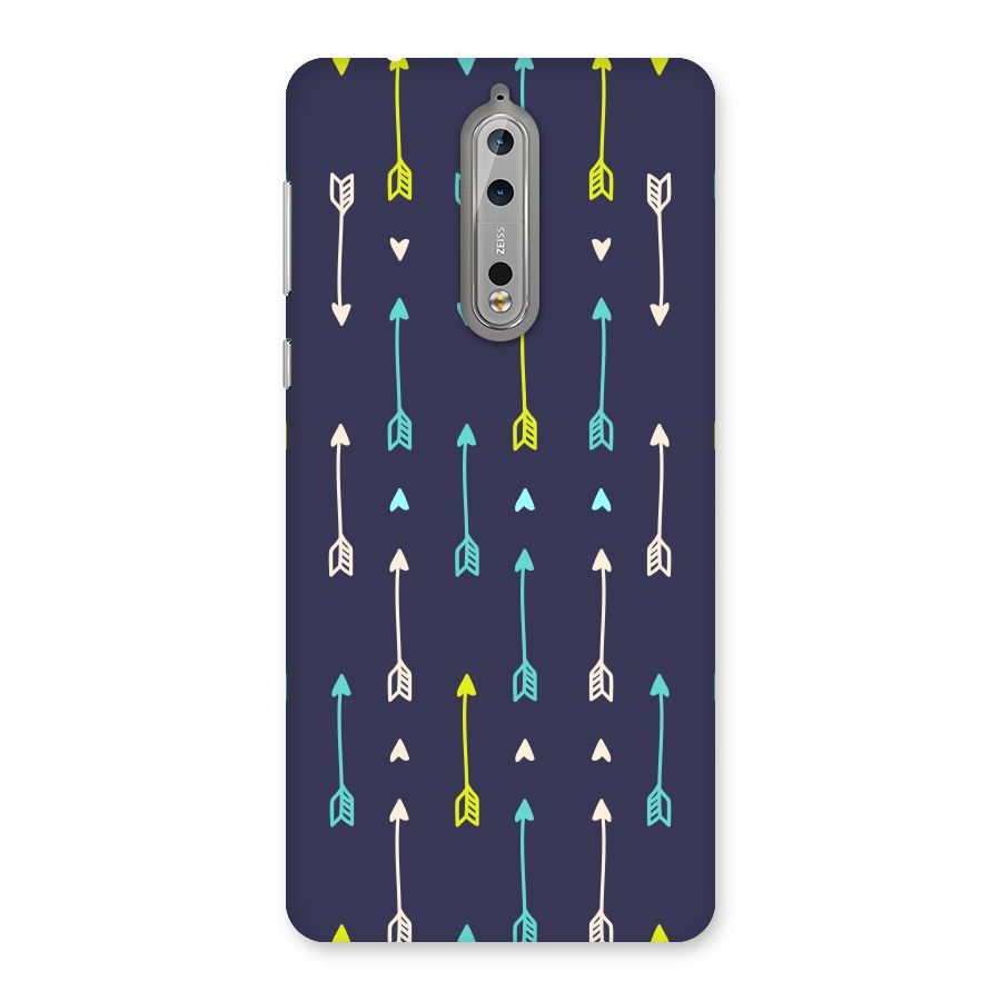 Boho Arrow Pattern Back Case for Nokia 8