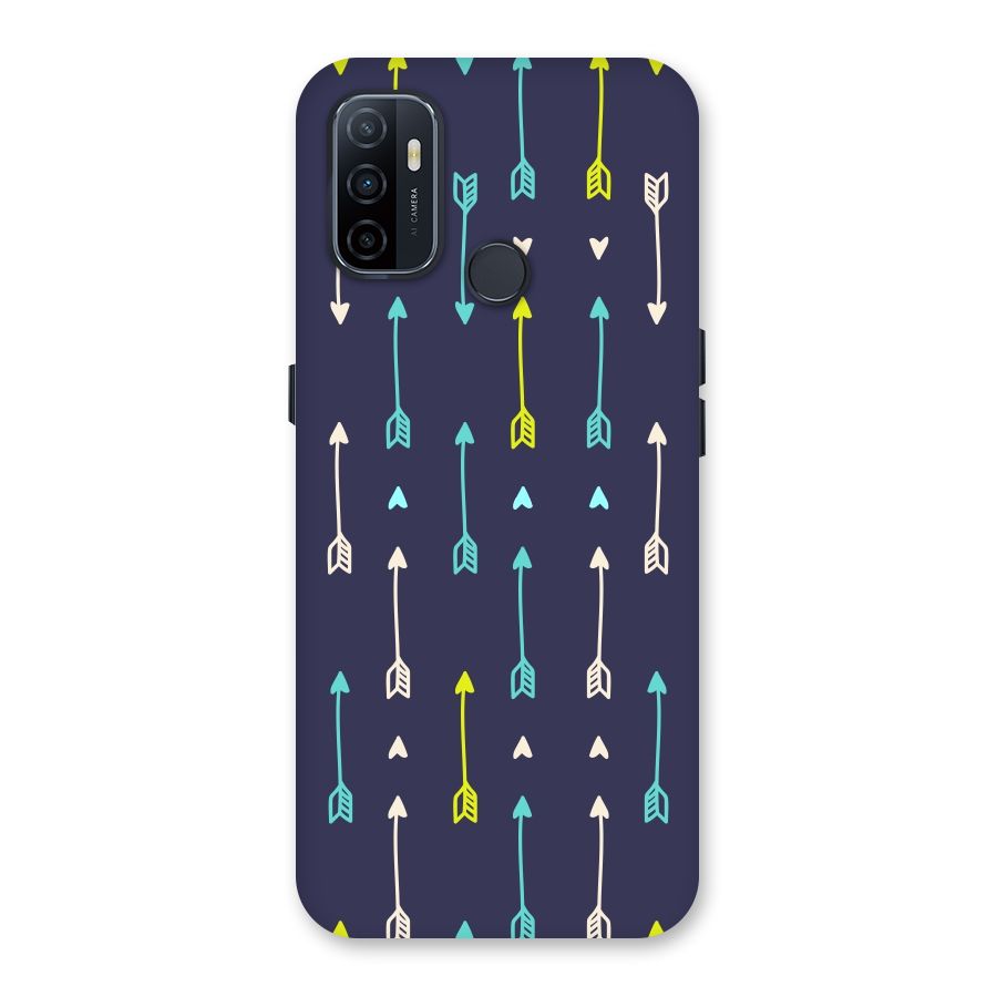 Boho Arrow Pattern Back Case for Oppo A32