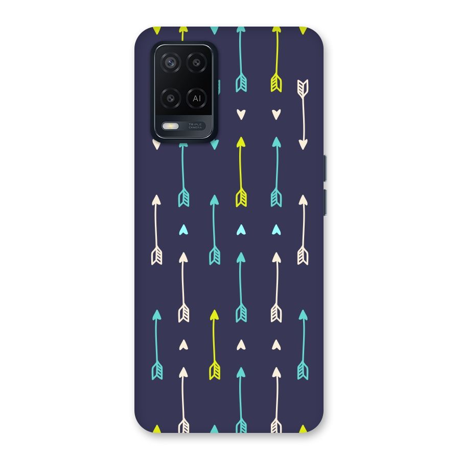 Boho Arrow Pattern Back Case for Oppo A54