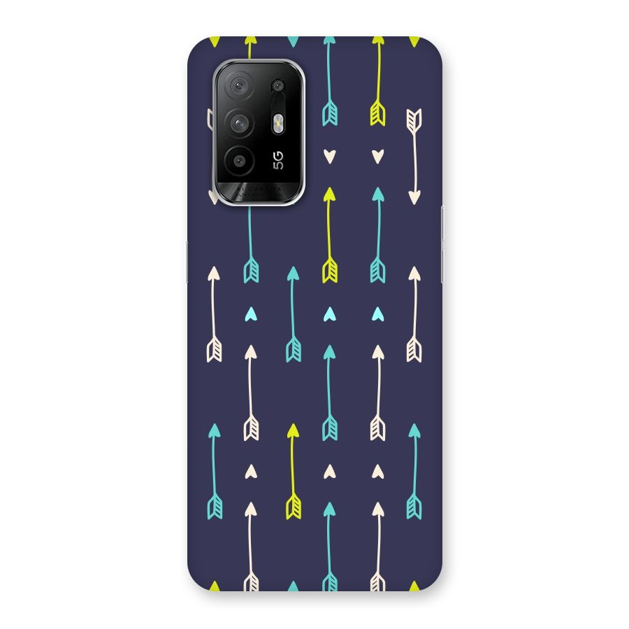 Boho Arrow Pattern Back Case for Oppo F19 Pro Plus 5G