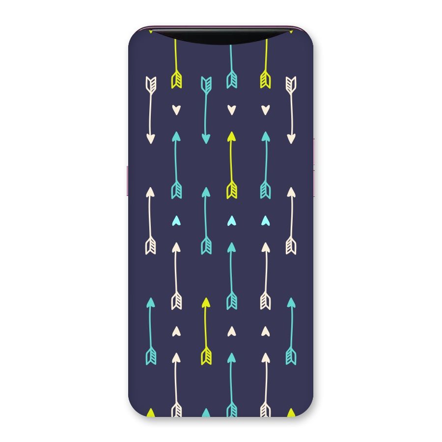 Boho Arrow Pattern Back Case for Oppo Find X