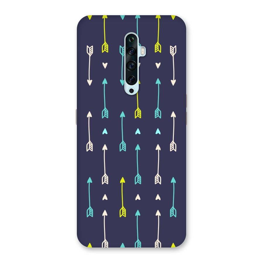 Boho Arrow Pattern Back Case for Oppo Reno2 Z