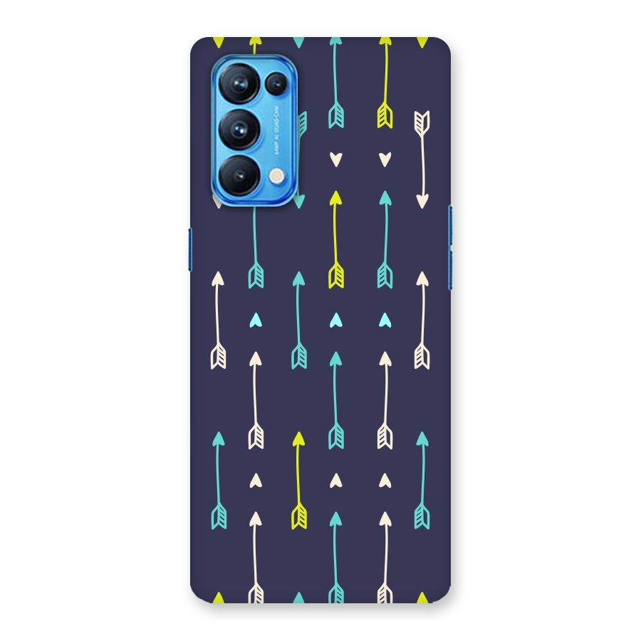 Boho Arrow Pattern Back Case for Oppo Reno5 Pro 5G