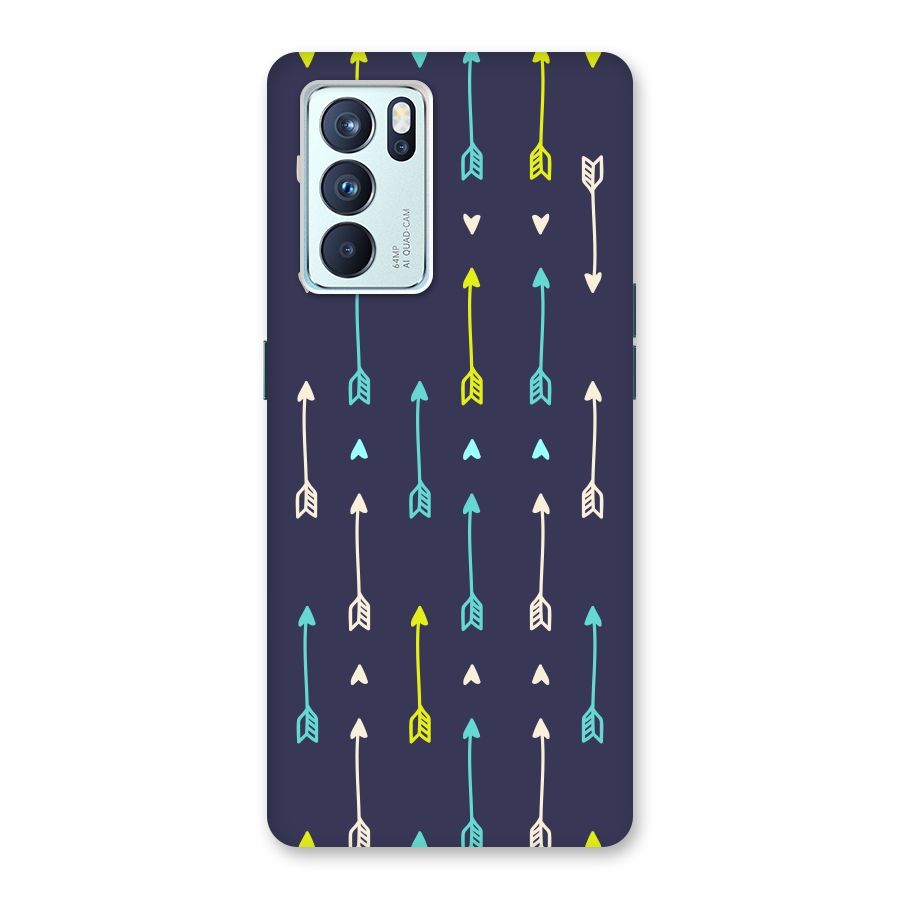 Boho Arrow Pattern Back Case for Oppo Reno6 Pro 5G
