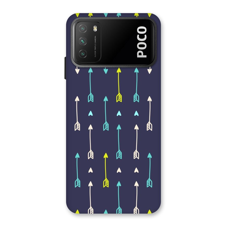 Boho Arrow Pattern Back Case for Poco M3