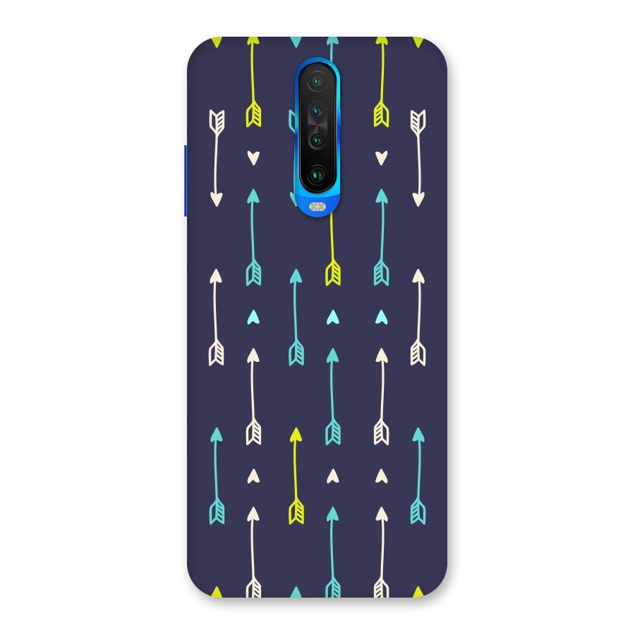 Boho Arrow Pattern Back Case for Poco X2