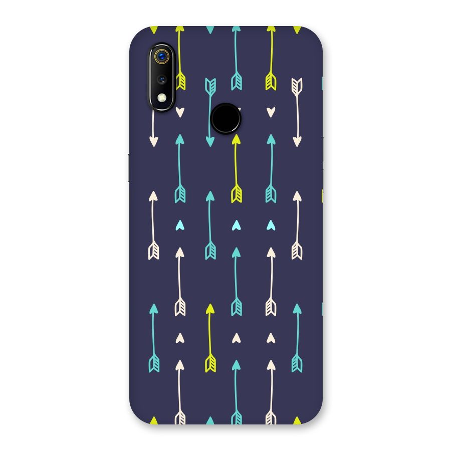 Boho Arrow Pattern Back Case for Realme 3