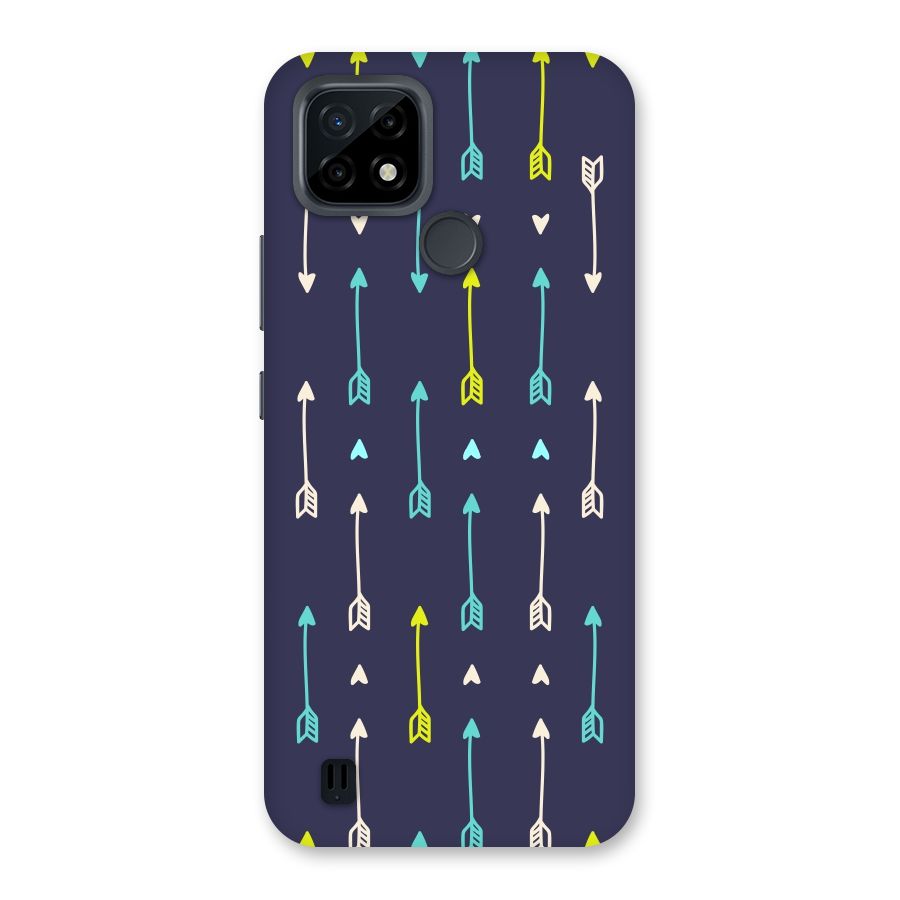 Boho Arrow Pattern Back Case for Realme C21