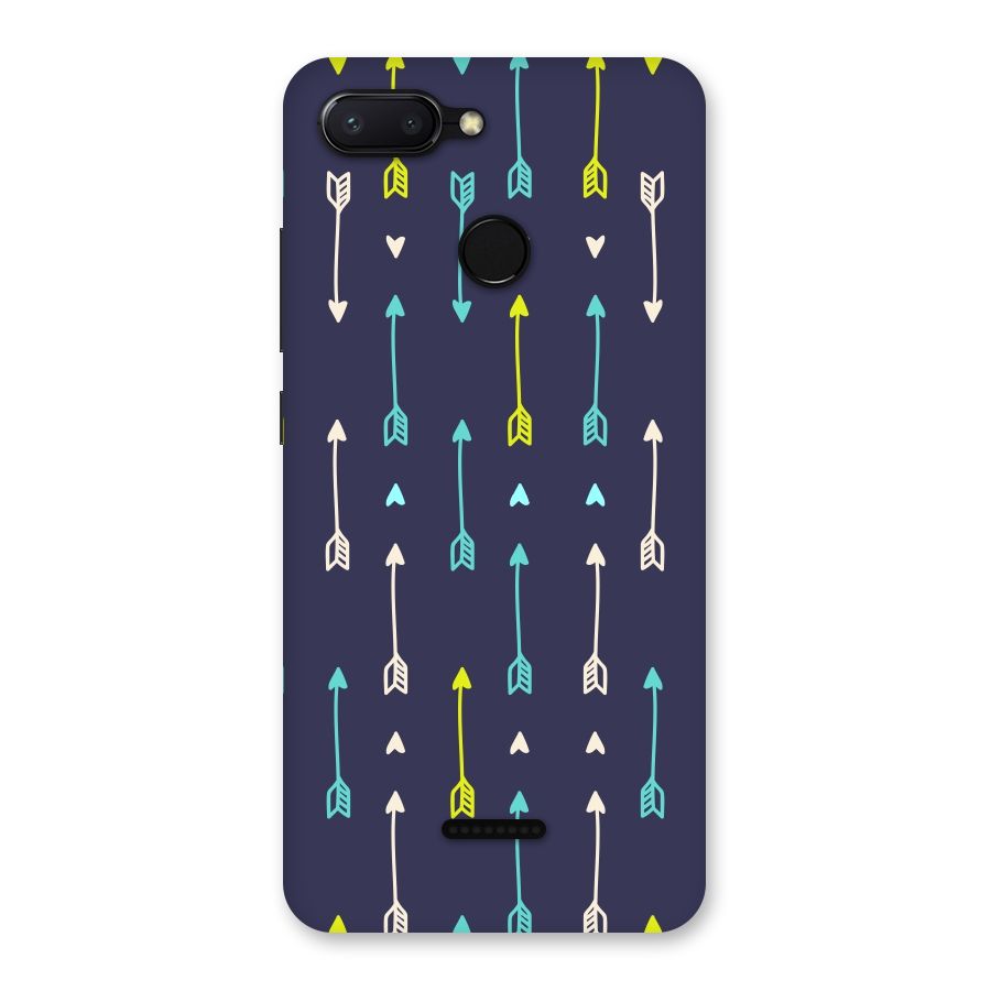 Boho Arrow Pattern Back Case for Redmi 6