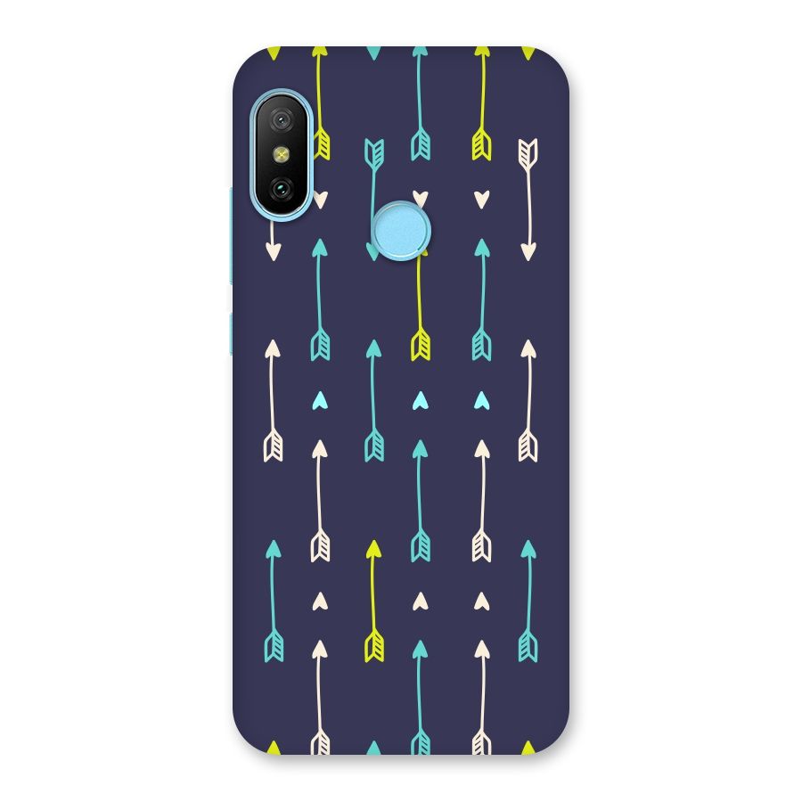 Boho Arrow Pattern Back Case for Redmi 6 Pro