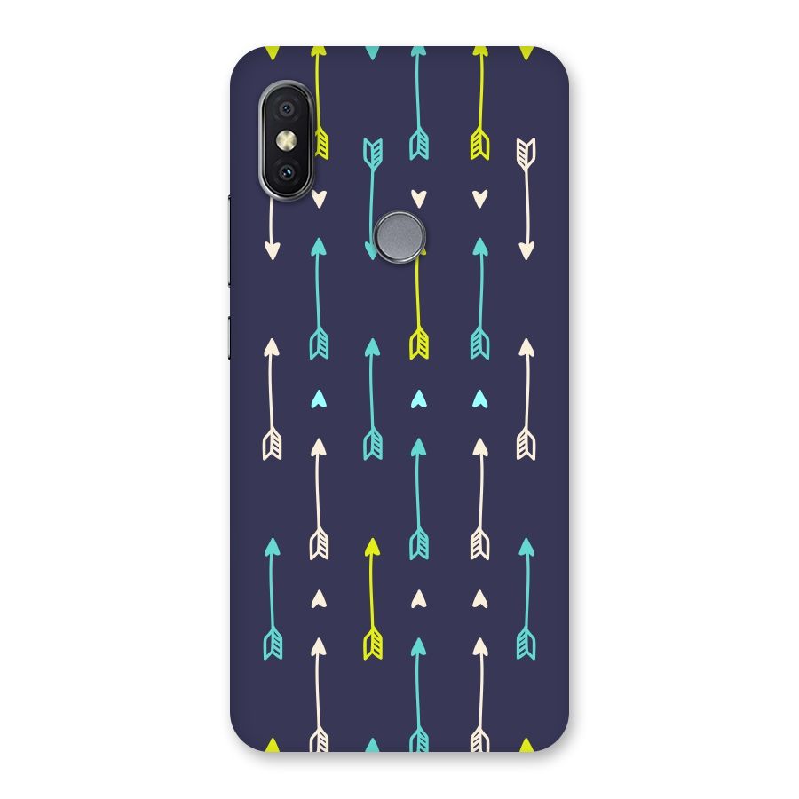 Boho Arrow Pattern Back Case for Redmi Y2