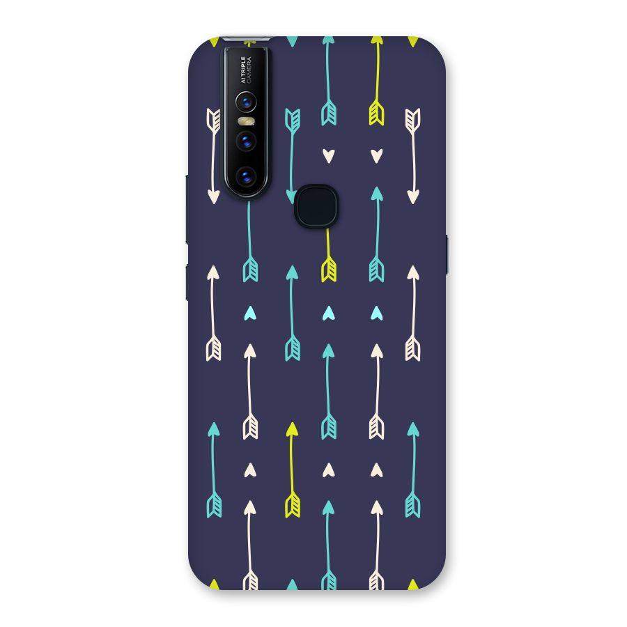 Boho Arrow Pattern Back Case for Vivo V15