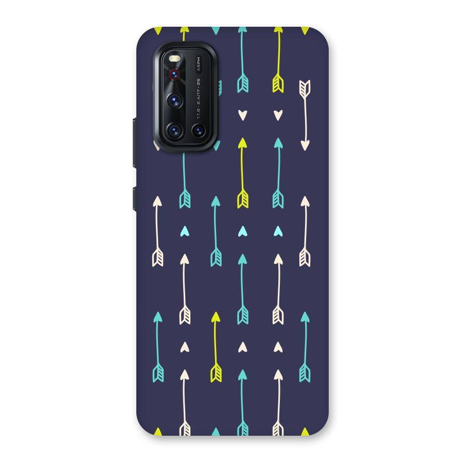 Boho Arrow Pattern Back Case for Vivo V19